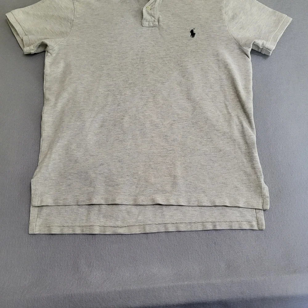 Polo Ralph Lauren Custom Fit Short Sleeve Polo Shirt Men's Size L Pony Logo